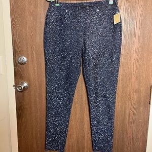 Michael Kors Blue White Jeggings